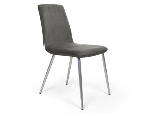 Scaun Mobiladalin Tokyo Paris anthracite 29 picior metal argintiu crom nichel