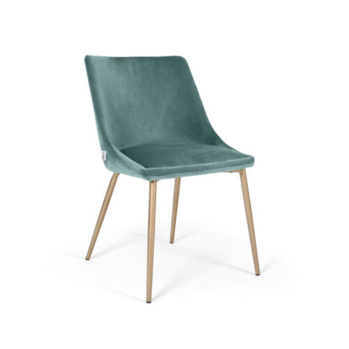 Scaun Mobiladalin Alberta Paris Safira 35 picior metal auriu elegance