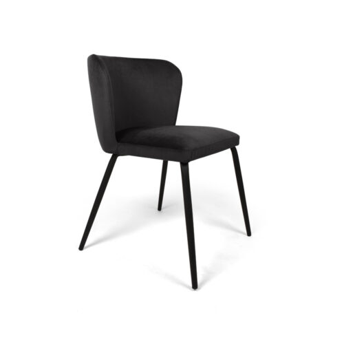 Scaun Mobiladalin Lupo Softy 22 negru picior metal negru